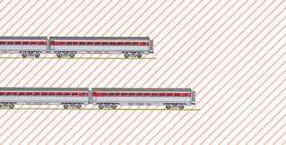 Dollhouse Miniature Wallpaper, Choo Choo Train, Red